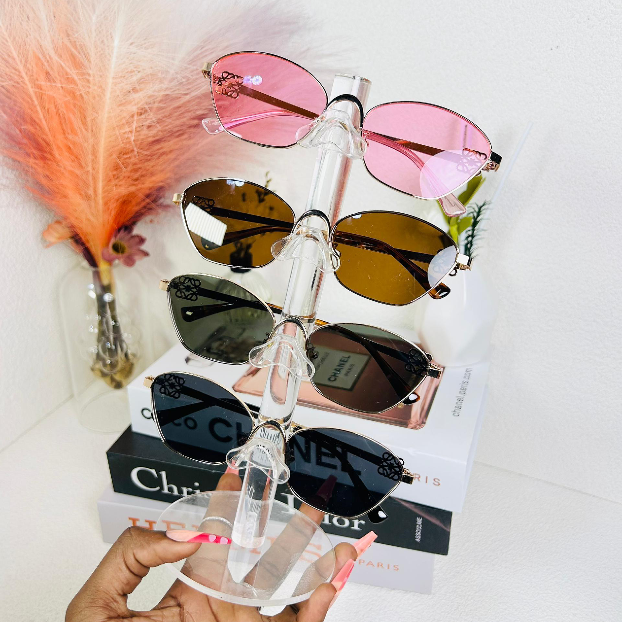 Lunettes avec strass petite