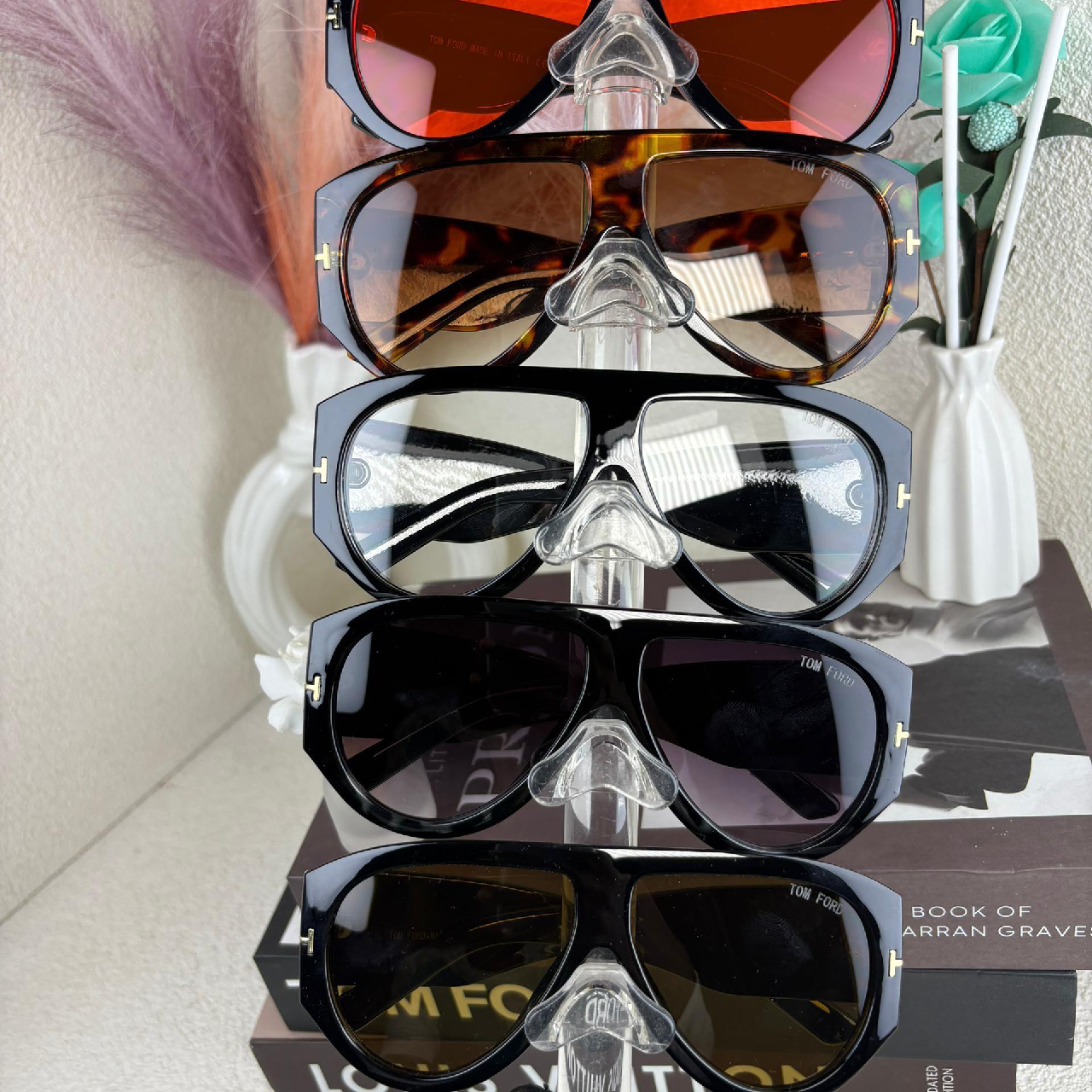 Lunettes avec strass couleur